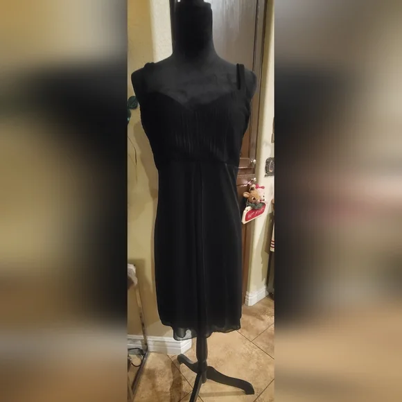 size 22 black evening dress Lace-Sleeve La Femme Plus-Size Formal Dress main image 1